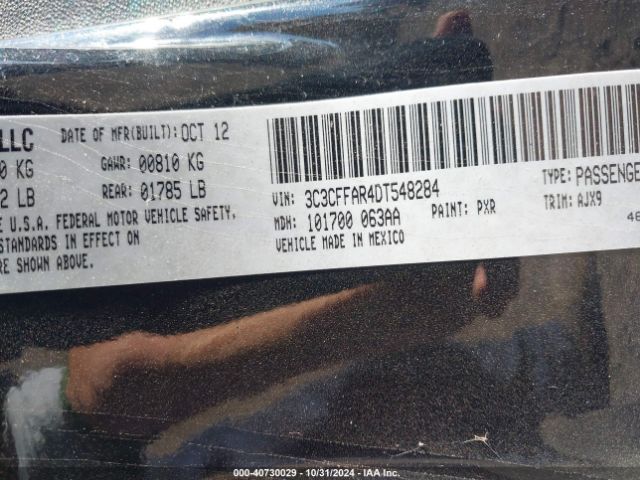 2013 FIAT 500 3C3CFFAR4DT548284 Photo 8