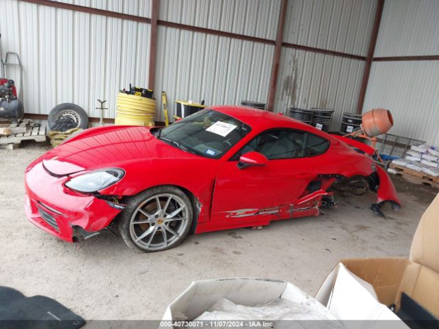 WP0AA2A88HS270112 Porsche 718 Cayman