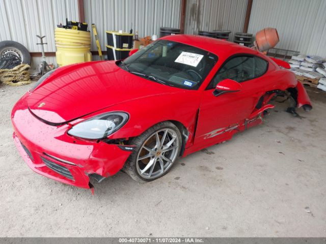 WP0AA2A88HS270112 Porsche 718 Cayman