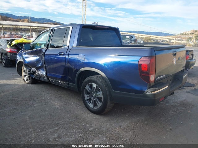 Honda Ridgeline Rtl 2018 5FPYK2F5XJB001145 Image 3