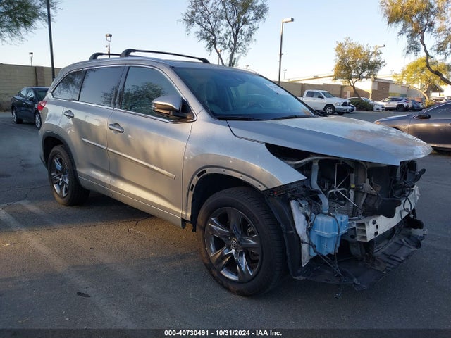 Toyota Highlander Limited Platinum 2017 5TDYZRFH3HS218534 Image 1