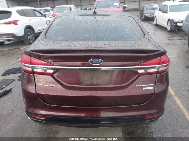 Ford Fusion Titanium 2017 3FA6P0K9XHR186665 Image 16