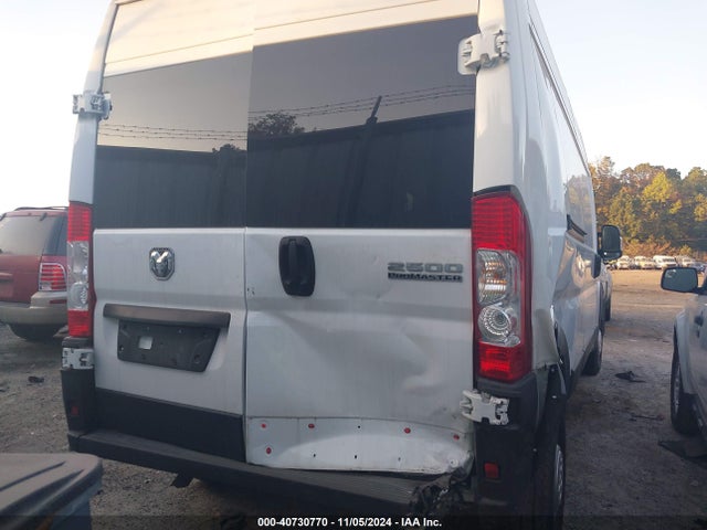3C6LRVDG4PE606109 RAM Promaster 2500 High Roof 159 Wb