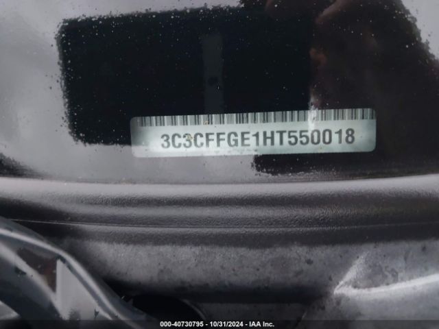 3C3CFFGE1HT550018 Fiat 500E BATTERY ELECTRIC