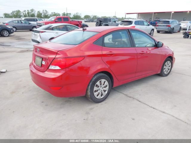 KMHCT4AE3GU028184 Hyundai ACCENT SE