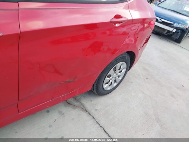 KMHCT4AE3GU028184 Hyundai ACCENT SE