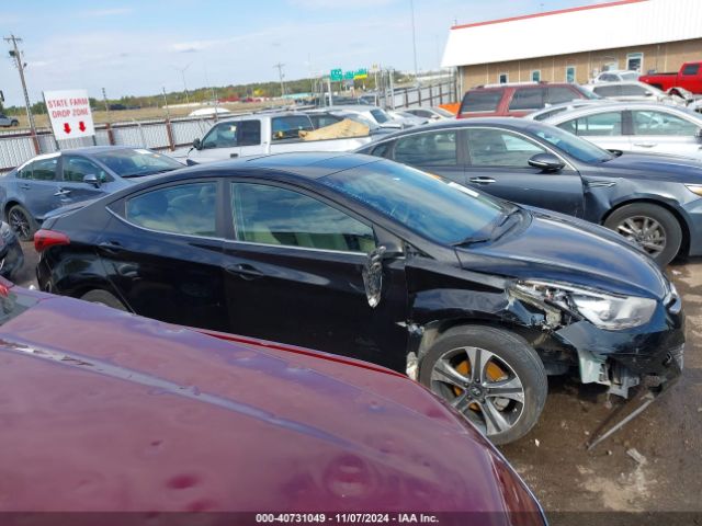 KMHDH4AH9FU342663 Hyundai Elantra Sport