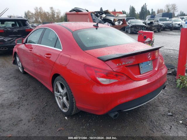 WDDSJ4EB3FN218135 Mercedes-Benz CLA 250