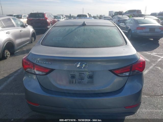 KMHDH4AE6GU594958 Hyundai Elantra Limited