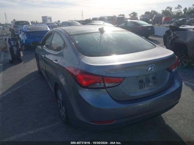 KMHDH4AE6GU594958 Hyundai Elantra Limited