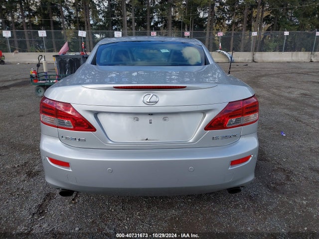 40731673 :رقم المزاد ، JTHFE2C24A2502325 vin ، 2010 Lexus Is 350c مزاد بيع