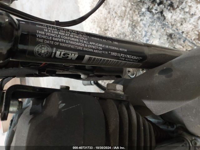 2019 HARLEY-DAVIDSON XL1200 1HD1LP317KC436417 Photo 9