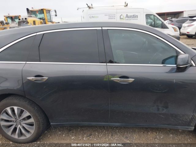 5FRYD4H43FB004106 Acura Mdx Technology Package