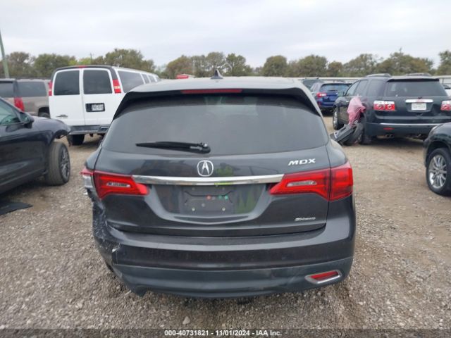 5FRYD4H43FB004106 Acura Mdx Technology Package