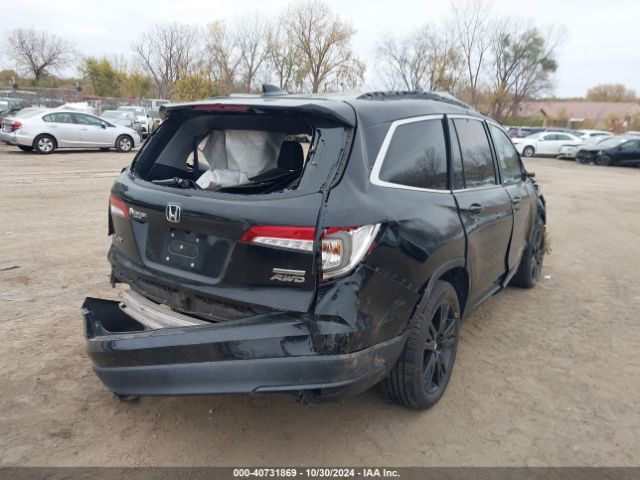 5FNYF6H20NB014077 Honda Pilot Awd Special Edition