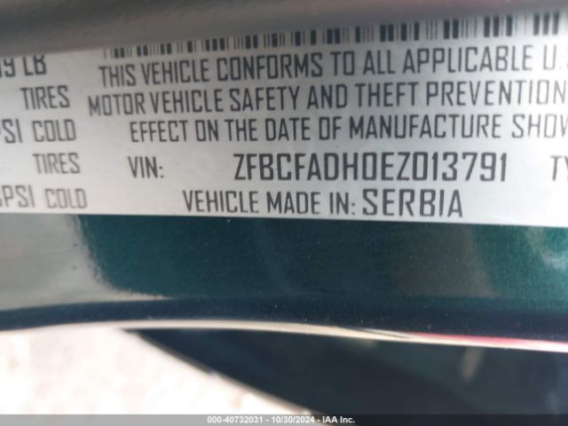 ZFBCFADH0EZ013791 Fiat 500L TREKKING