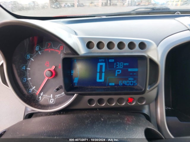 Chevrolet Sonic Ltz Auto 2016 1G1JE6SBXG4156548 Image 7