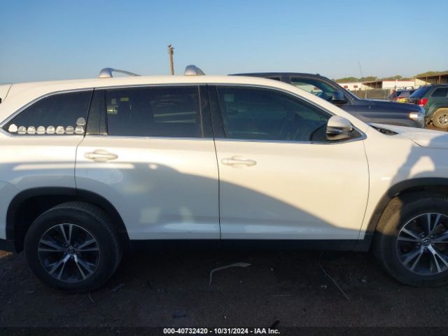 5TDZARFHXKS054654 Toyota Highlander Le