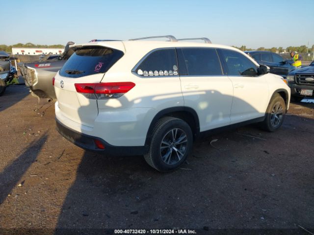 5TDZARFHXKS054654 Toyota Highlander Le
