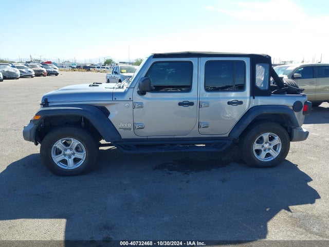 1C4HJXDG2KW551305 Jeep Wrangler Unlimited Sport S 4x4