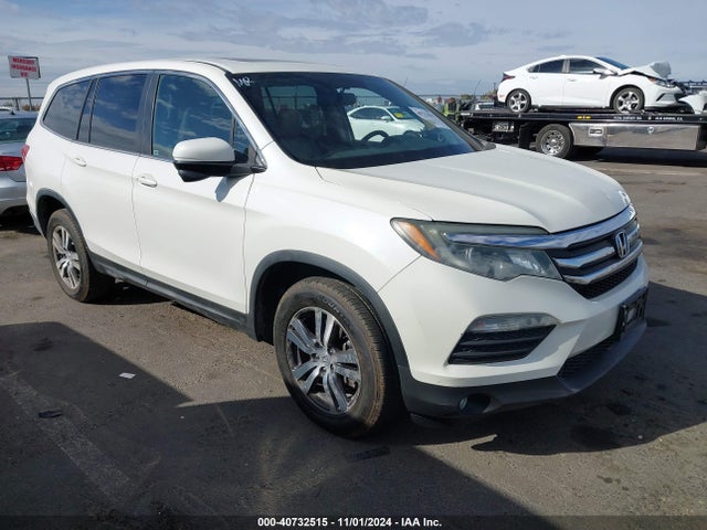 Honda Pilot Ex-l 2017 5FNYF6H55HB020228 Image 1
