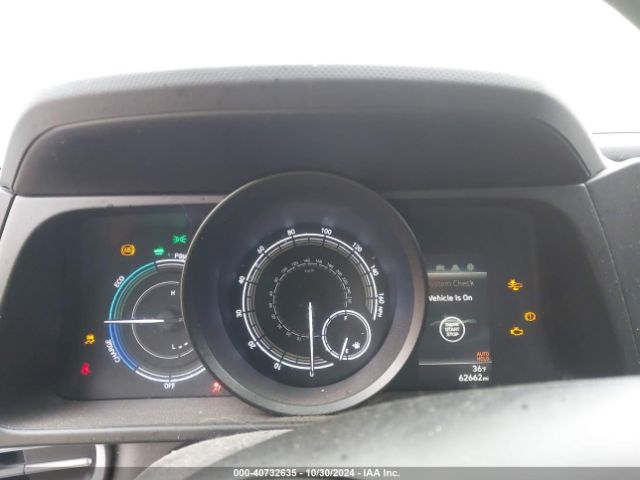 KMHLM4AJ4PU037504 Hyundai Elantra Hybrid Blue
