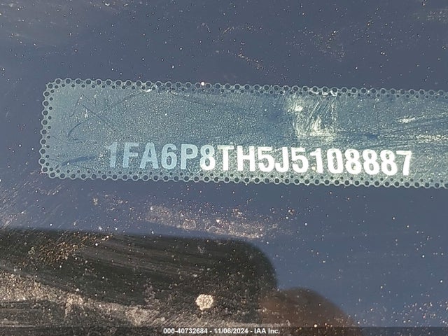 Ford Mustang Ecoboost 2018 1FA6P8TH5J5108887 Image 9