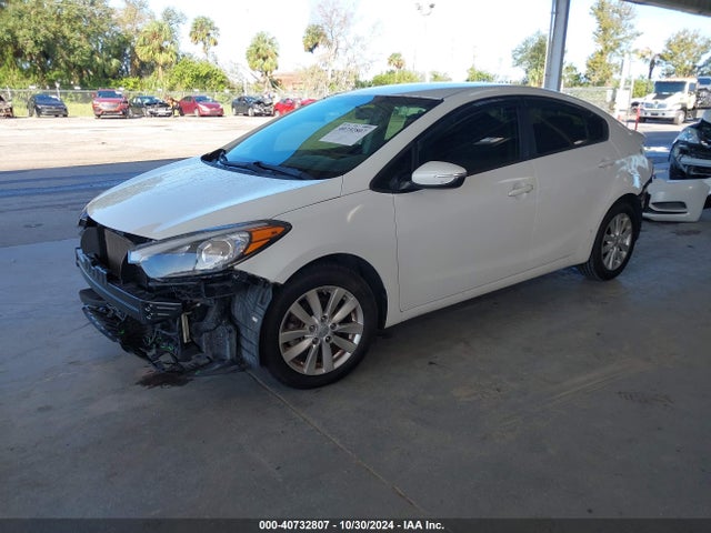 KNAFX4A60E5238292 KIA FORTE LX