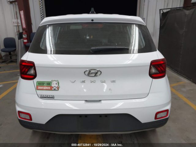 KMHRB8A39MU066582 Hyundai Venue Se