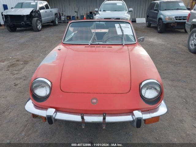 1971 FIAT 124 SPIDER 100GBS10099967    Photo 5