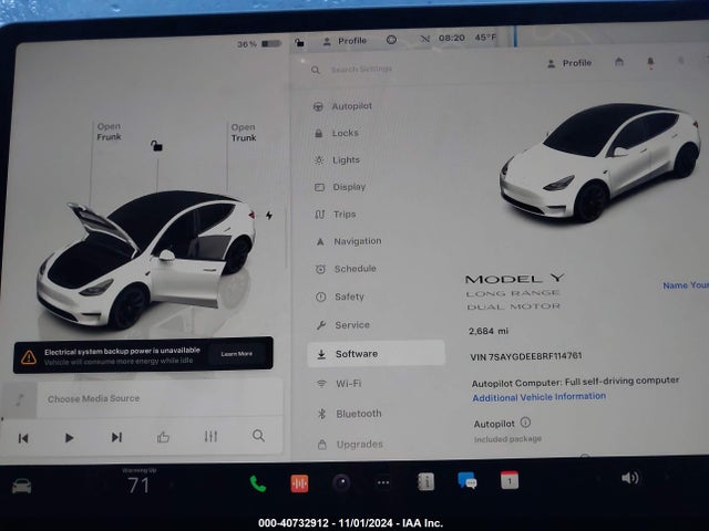 2024 TESLA MODEL Y 7SAYGDEE8RF114761 Photo 6