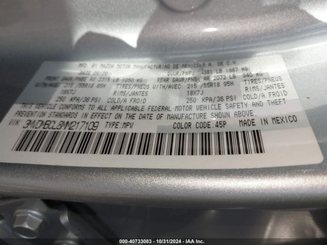3MVDMBCL8MM217109 Mazda Cx-30 Preferred