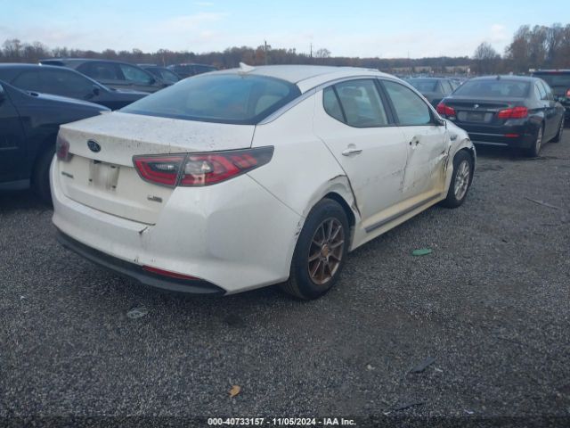 KNAGM4AD9E5073953 KIA Optima Hybrid Lx