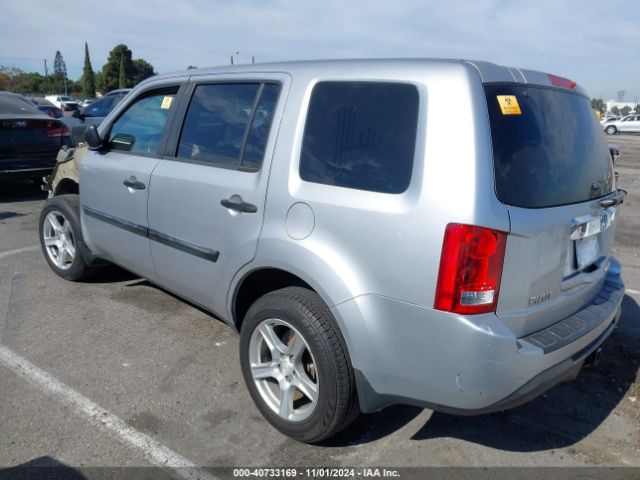 5FNYF3H25EB009441 Honda PILOT LX