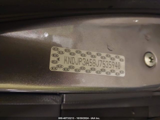 KNDJP3A58J7535940 KIA SOUL +