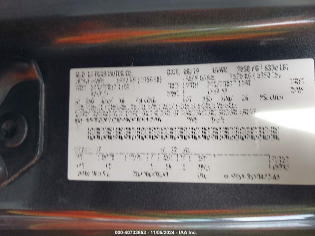 1FTEX1CB4KKE61746 Ford F-150 Xl