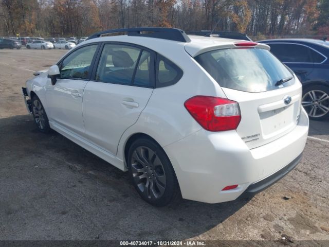 JF1GPAL65EH335527 Subaru Impreza 2.0i Sport Premium