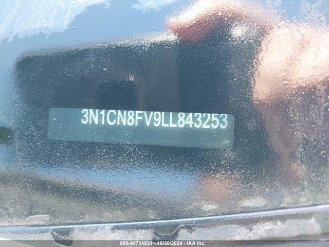Nissan Versa Sr Xtronic Cvt 2020 3N1CN8FV9LL843253 Image 9