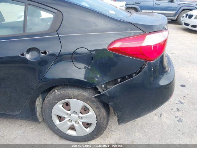 KNAFK4A67F5340432 KIA FORTE LX