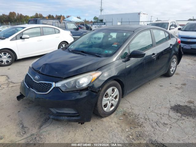 KNAFK4A67F5340432 KIA FORTE LX
