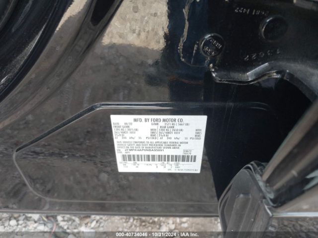 2FMPK4AP0NBA95091 Ford EDGE ST