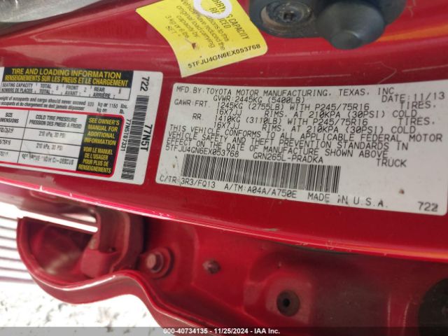 5TFJU4GN6EX053768 Toyota Tacoma Prerunner V6