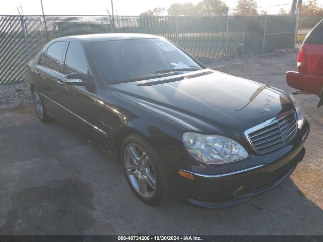 2003 MERCEDES-BENZ S 55 AMG WDBNG74J83A360756