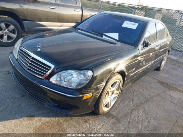 2003 MERCEDES-BENZ S 55 AMG WDBNG74J83A360756 Photo 1