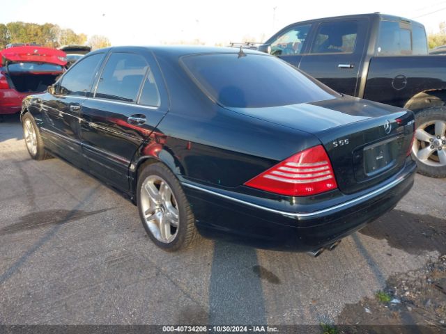 2003 MERCEDES-BENZ S 55 AMG WDBNG74J83A360756 Photo 2