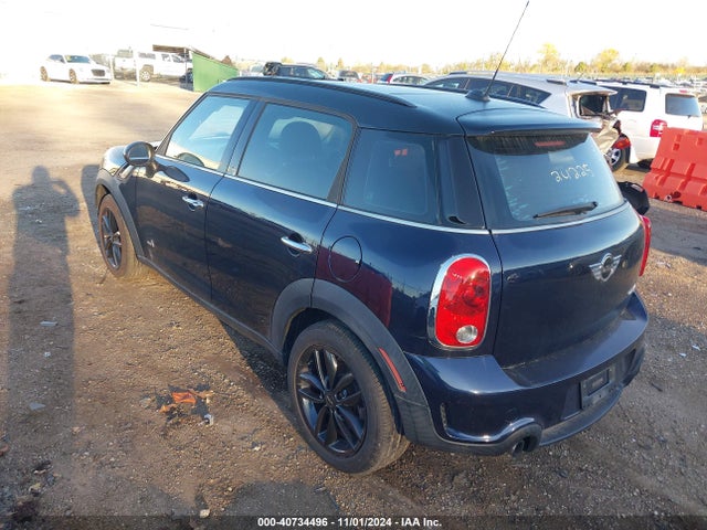 2011 MINI COOPER S COUNTRYMAN WMWZC5C5XBWL55371 Photo 2