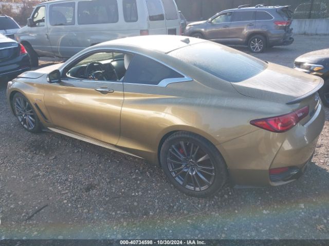 JN1FV7EK8HM610721 Infiniti Q60 3.0t Red Sport 400