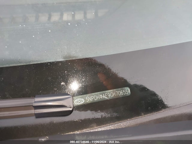 Hyundai ELANTRA SE 2016 5NPDH4AE9GH706554 Image 9