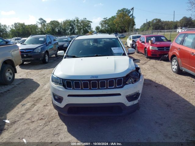3C4NJCBB2MT505095 Jeep Compass Latitude Fwd