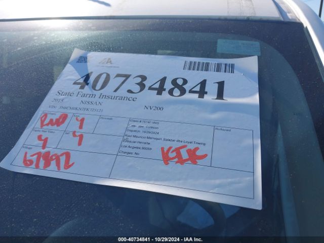 3N6CM0KN7FK725121 Nissan Nv200 S